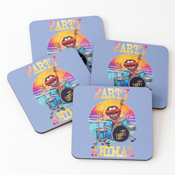 Item preview, Muppets Retro Party Animal designed and sold by Rabiashirt.