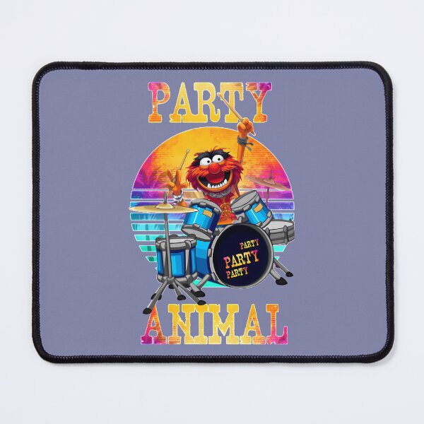 Item preview, Muppets Retro Party Animal designed and sold by Rabiashirt.