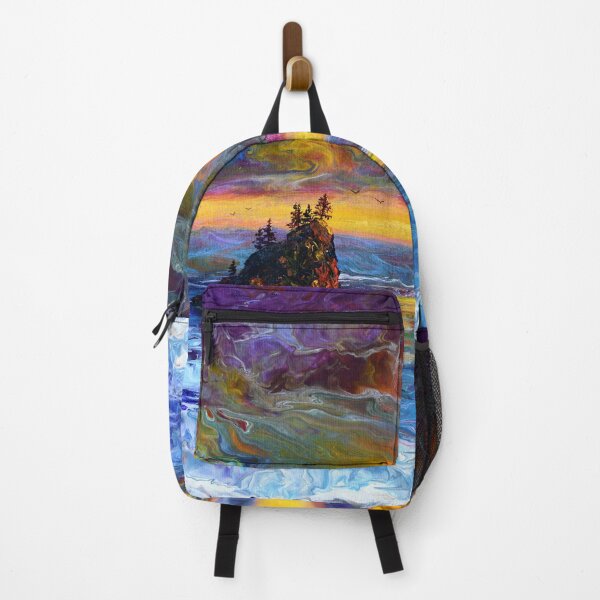 Item preview, Sea Stack in the Electric Twilight designed and sold by BreezyZen.
