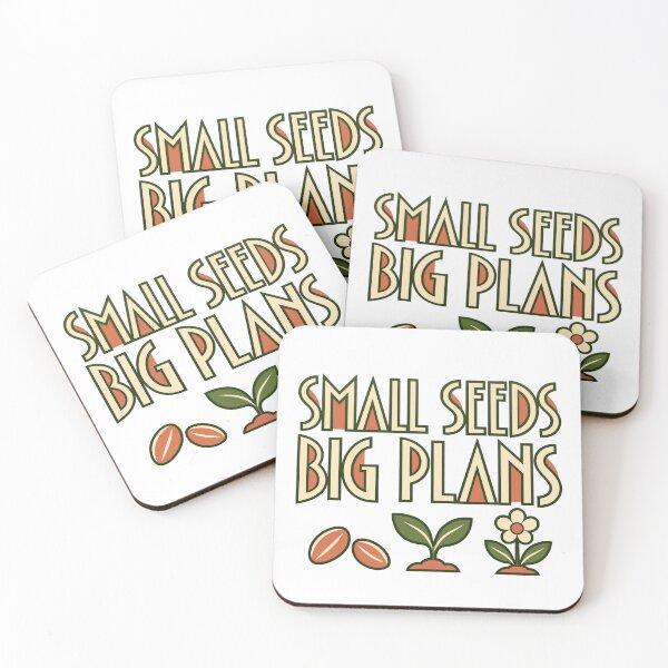 Item preview, small seeds big plans gardening designed and sold by tomot-shopiLS.