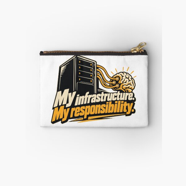Item preview, My Infrastructure, My Responsibility Server Graphic designed and sold by ThreadQuirk.