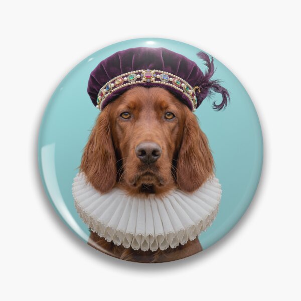 Item preview, Tudor Irish Setter designed and sold by BarkandProsper.