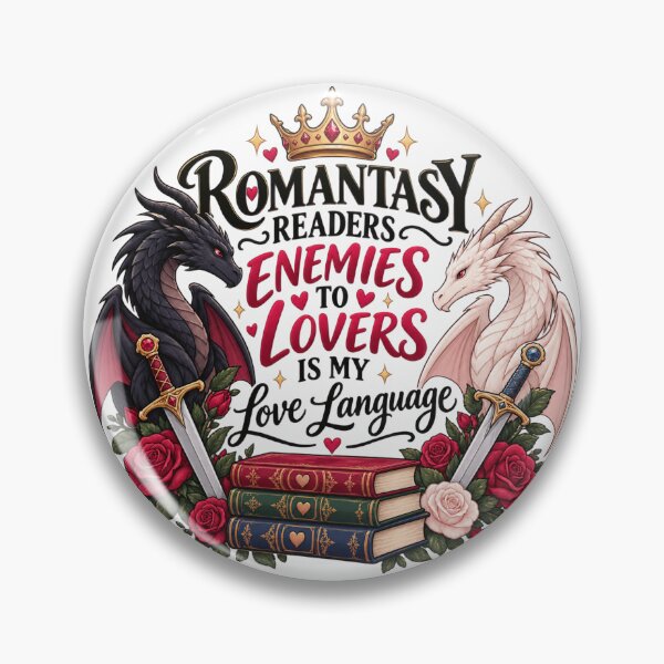 Item preview, Romantasy Readers Enemies to Lovers Dragon Design designed and sold by JoyfulGate.