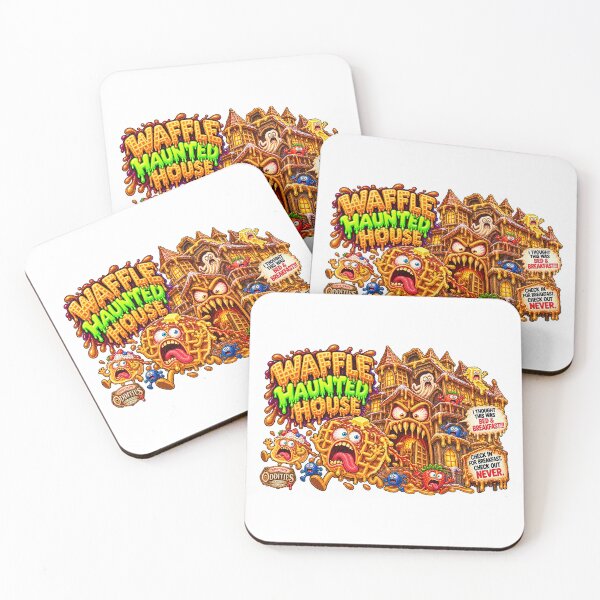 Item preview, Unfortunate Oddities - BUSINESSES - WAFFLE HAUNTED HOUSE designed and sold by WheelieGdArt.