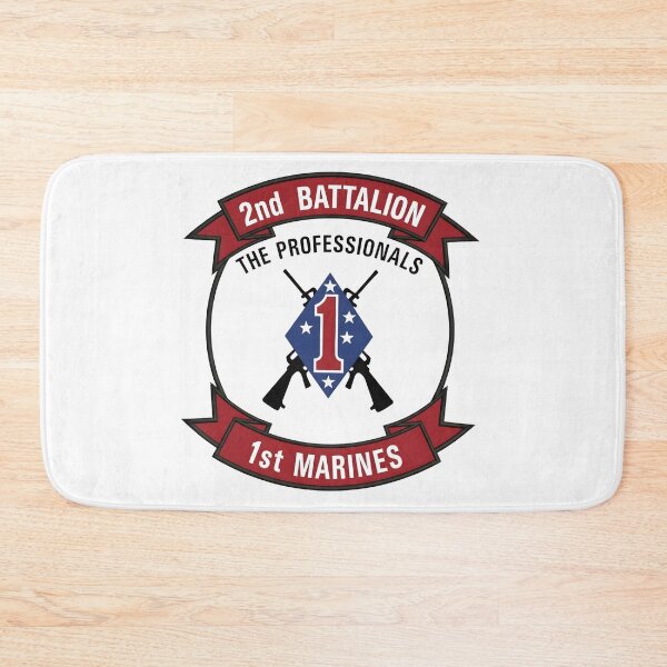 Item preview, 2nd Battalion 1st Marines Patch designed and sold by CharlieDesings.
