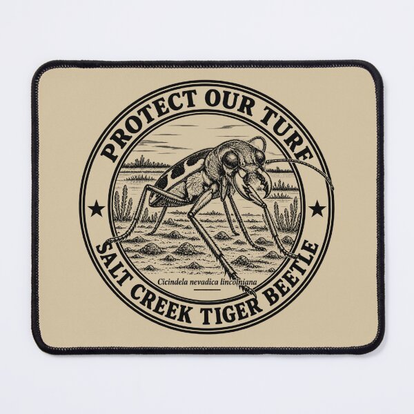 Item preview, Salt Creek Tiger Beetle - Protect Our Turf designed and sold by Omaha Jones T-Shirts and More.