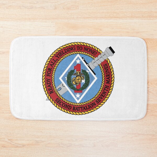 Item preview, 2/7 Second Battalion Seventh Marines Patch designed and sold by CharlieDesings.