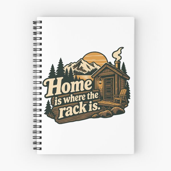 Item preview, Home Is Where the Rack Is Vintage Server Cabin Graphic designed and sold by ThreadQuirk.