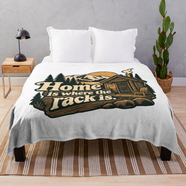 Item preview, Home Is Where the Rack Is Vintage Server Cabin Graphic designed and sold by ThreadQuirk.