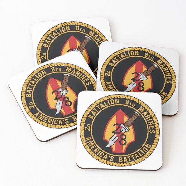 Item preview, 2nd Battalion 8th Marines Patch designed and sold by CharlieDesings.