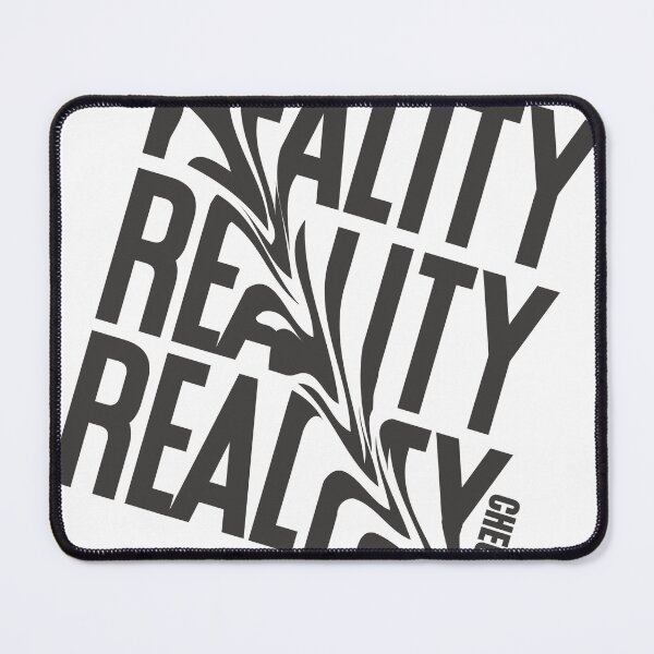 Item preview, Reality Check Liquid Distorted Typography designed and sold by CUTE ART GALLARY .