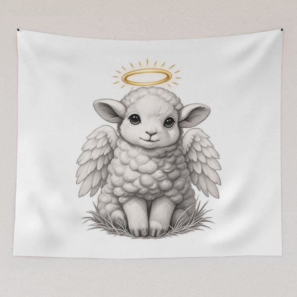 Item preview, Holy Little Sheep  designed and sold by Claudeir87.