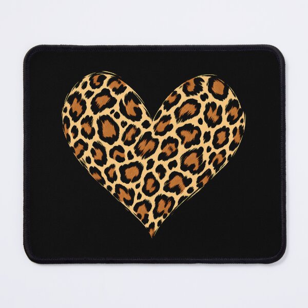 Item preview, Leopard Print Heart Trendy Animal Pattern Cute Wild Style Aesthetic designed and sold by Photo-Sphere101.