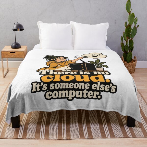 Artikelvorschau, Es gibt kein Cloud-Heimserver-T-Shirt entworfen und verkauft von ThreadQuirk.