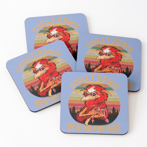 Item preview, Chilly Down With The Fire Gang designed and sold by Rabiashirt.
