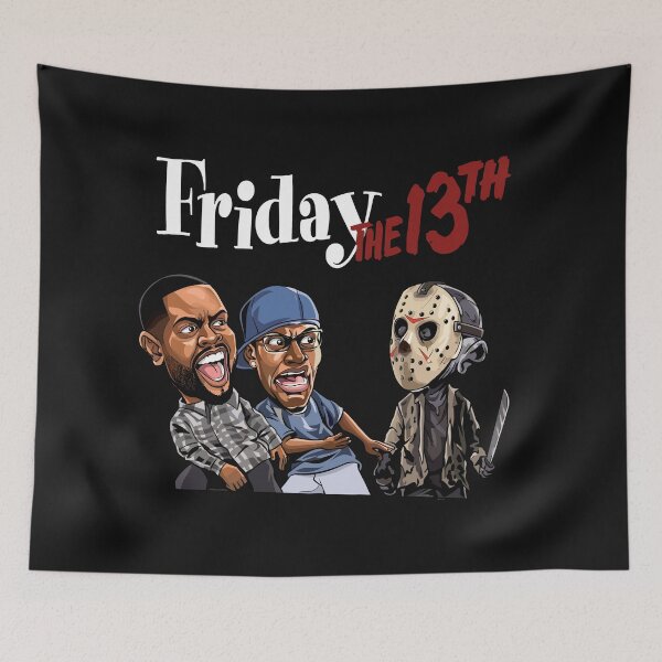 Item preview, Friday The 13th Shirt Friday Movie Halloween The 13th Horror Jason Deebo Killer Smokey designed and sold by Designart68.