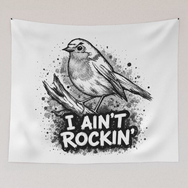 Item preview, Not Rockin' Robin designed and sold by Fishcake: The Shop.
