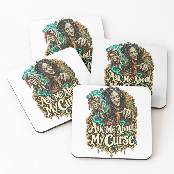 Item preview, Goblin Dark Fantasy – Ask Me About My Curse designed and sold by Mystik-Media.