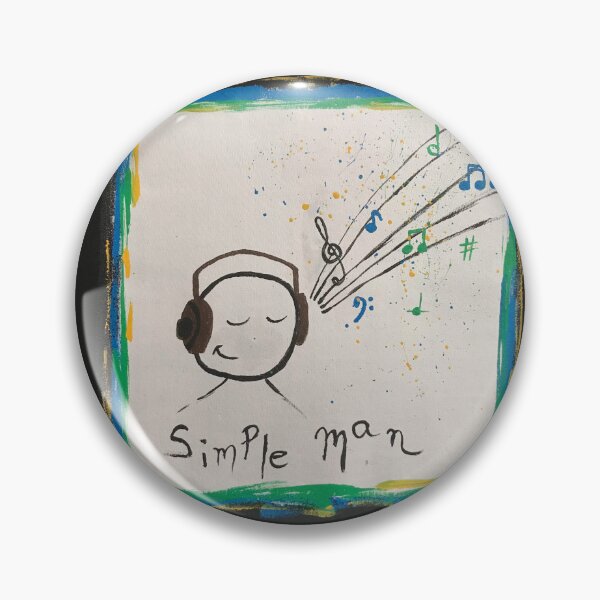 Item preview, Simple man - Minimalist Expression designed and sold by Graffystyle.