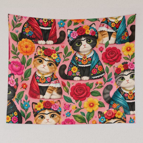 Item preview, Frida Felines aka Frida Catlos designed and sold by reggiemercedes.