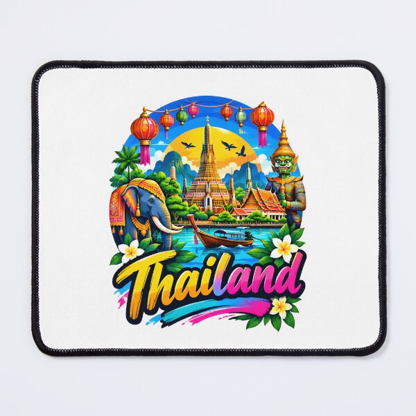 Item preview, LAND OF ELEPHANTS - THAILAND designed and sold by KISHNAY-FASHION.