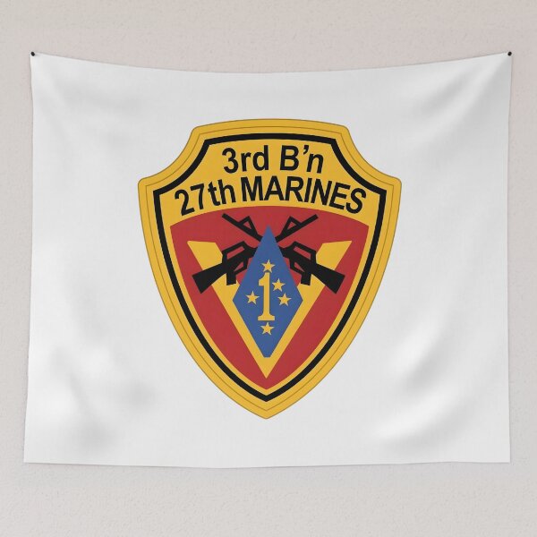Item preview, 3rd Battalion 27th Marines Patch designed and sold by CharlieDesings.