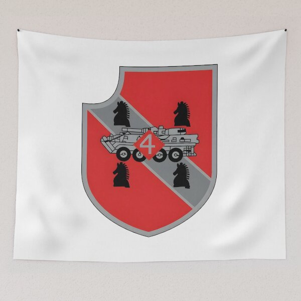 Item preview, 4th Light Armored Reconnaissance Battalion Patch designed and sold by CharlieDesings.