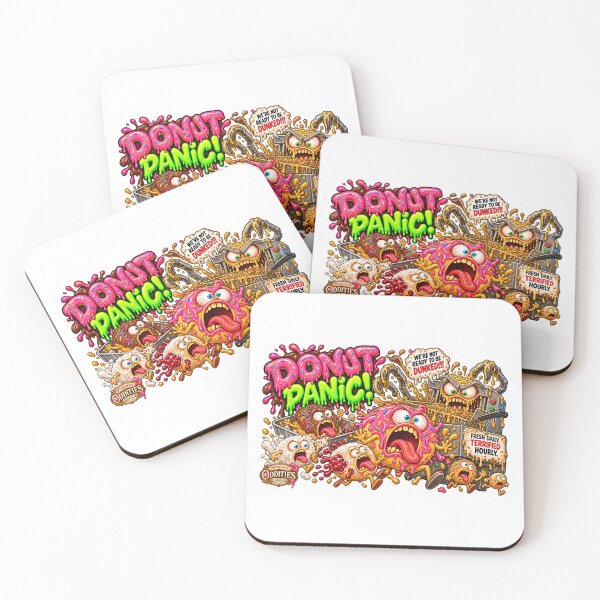 Item preview, Unfortunate Oddities - BUSINESSES - DONUT PANIC! designed and sold by WheelieGdArt.