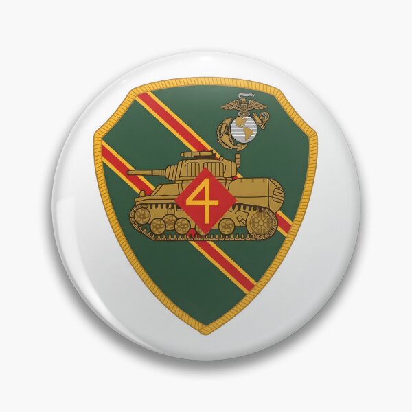 Item preview, 4th Tank Battalion Patch designed and sold by CharlieDesings.