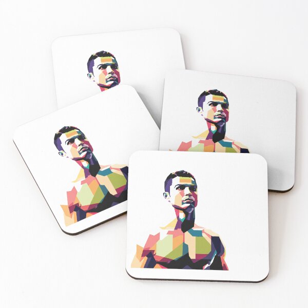 Item preview, Geometric Low Poly Male Athlete Portrait designed and sold by francescapa.