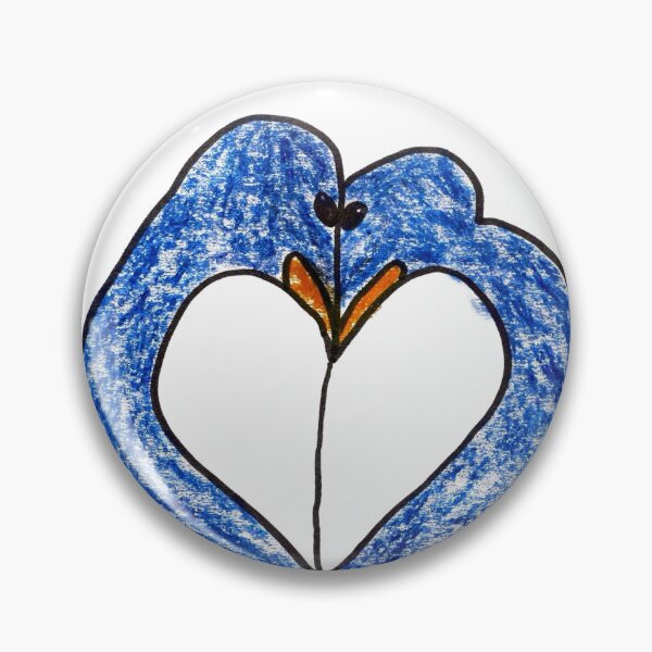 Item preview, Cute Blue Penguins Heart Kiss Couple Art designed and sold by MagicYana.