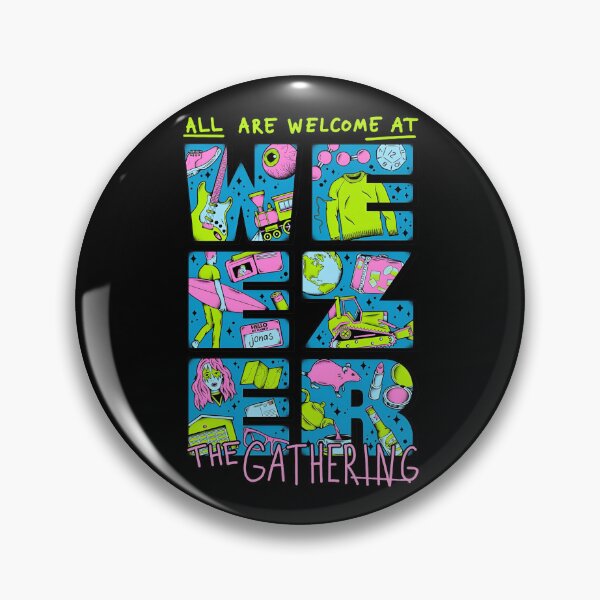 Item preview, Weezer The Gathering Tour 2026 Retro Rock designed and sold by Paula-Pastela.