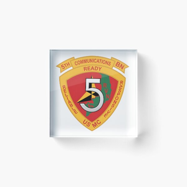 Item preview, 5th Communications Battalion Emblem designed and sold by CharlieDesings.