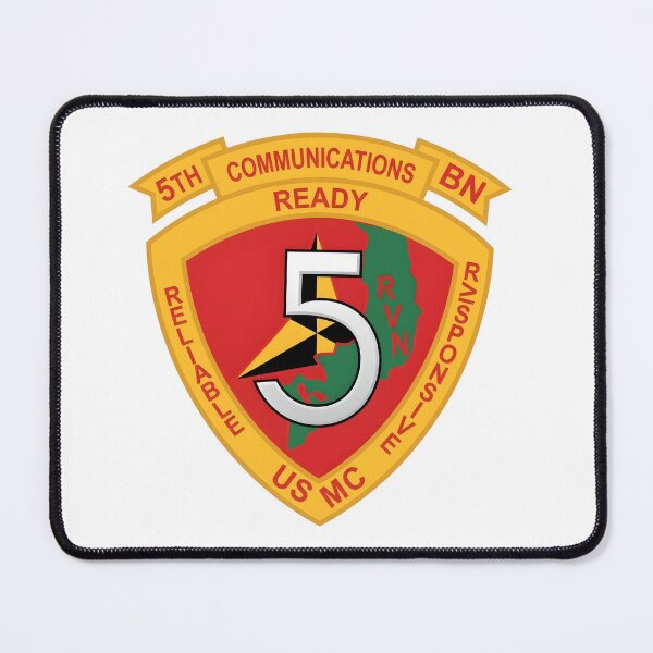Item preview, 5th Communications Battalion Emblem designed and sold by CharlieDesings.