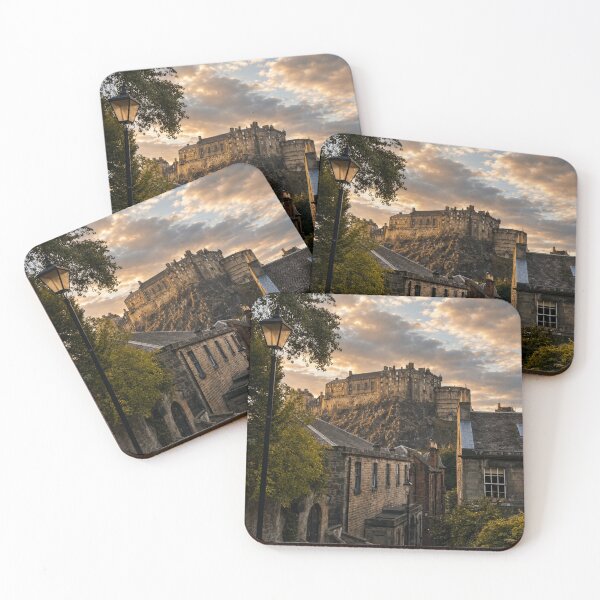 Item preview, Sunset Stairway to Edinburgh Castle designed and sold by MorstonPhoto.