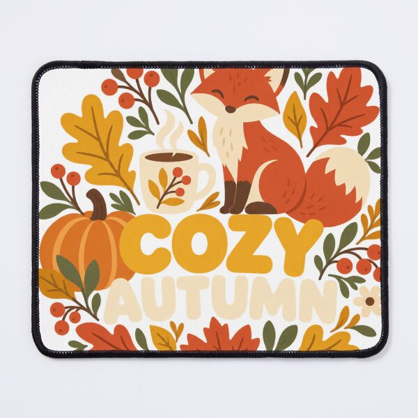 Item preview, Cozy Autumn Fox - Warm Woodland Illustration designed and sold by The198X.