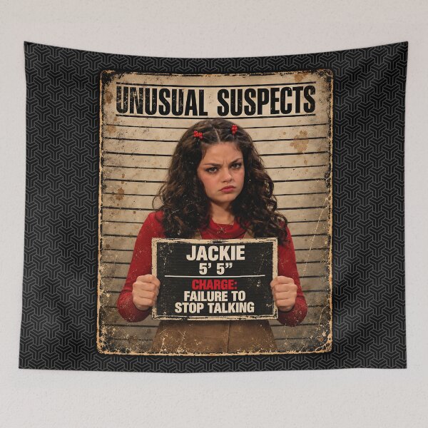 Item preview, Unusual Suspects "Jackie" designed and sold by TeeCodes.