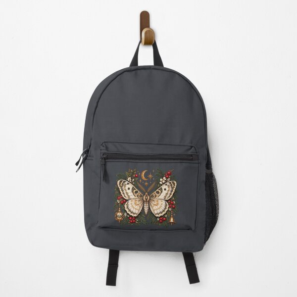Item preview, Vintage Christmas Moth - Celestial Woodland Art designed and sold by NViora.