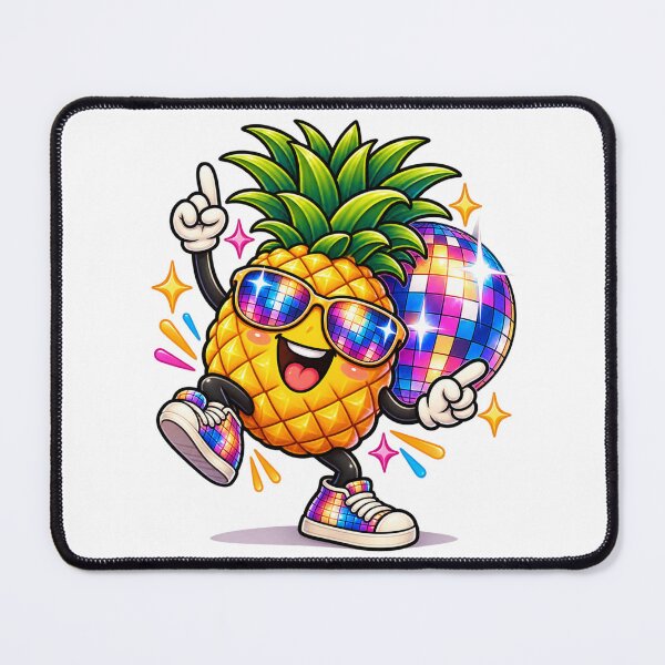 Item preview, Disco Pineapple Groovy Tropical Party designed and sold by WeirdlyMild.