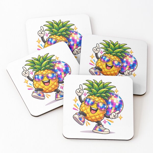 Item preview, Disco Pineapple Groovy Tropical Party designed and sold by WeirdlyMild.