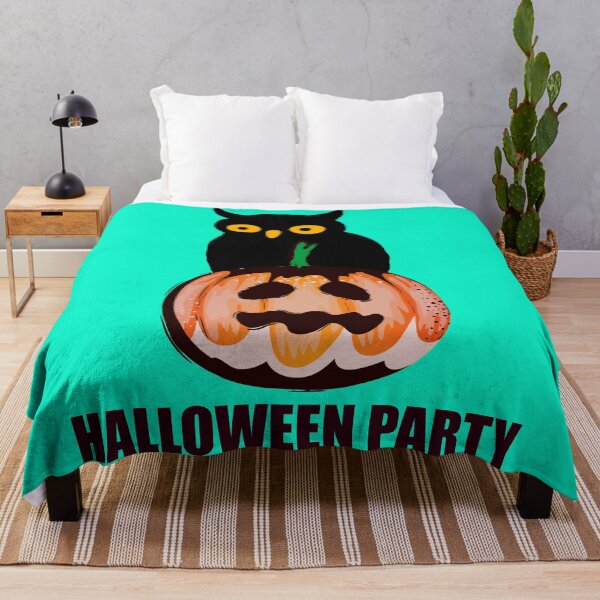 Item preview, Spooky Owl & Jack-O'-Lantern Halloween Party designed and sold by NAMASTHE WORLD.