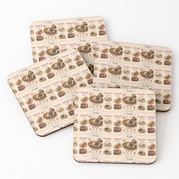 Item preview, Japanese Dango Guide  Traditional Rice Dumplings designed and sold by EchoWave11.