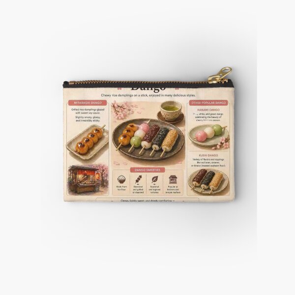 Item preview, Japanese Dango Guide  Traditional Rice Dumplings designed and sold by EchoWave11.