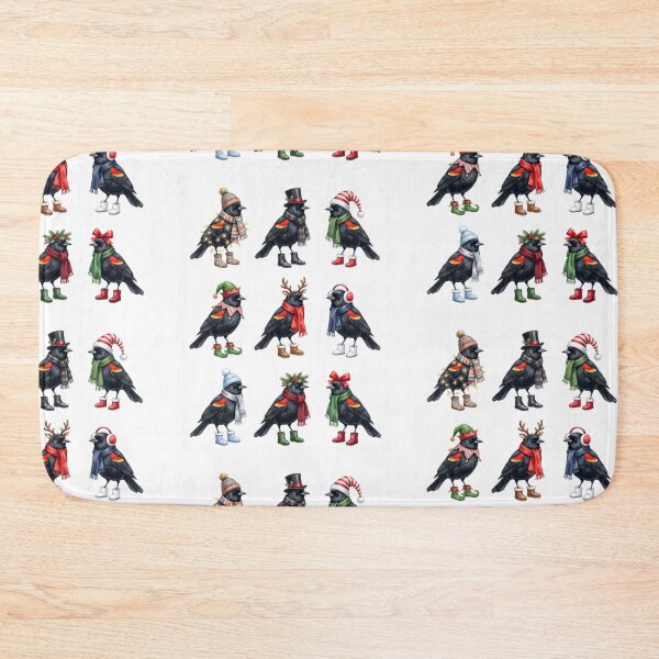 Item preview, Christmas Blackbird designed and sold by Tiffany Roy.