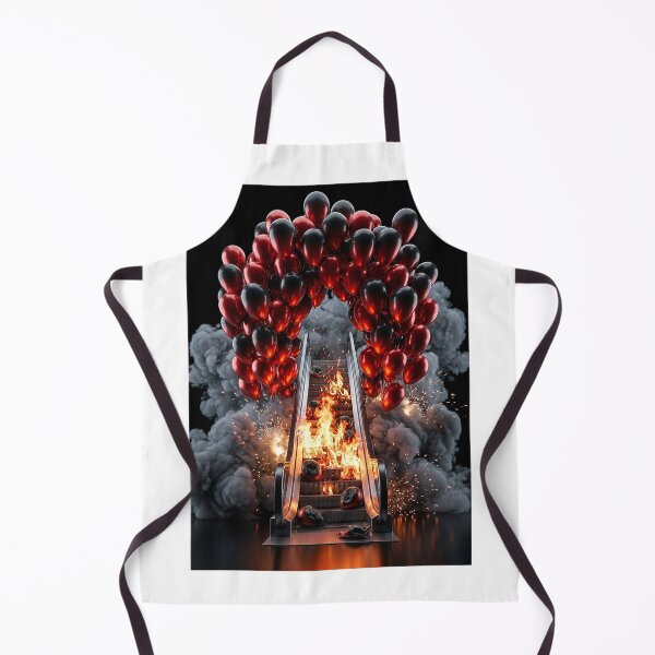 Item preview, Fire Balloons Surreal Conceptual Artwork designed and sold by Rain-Road.