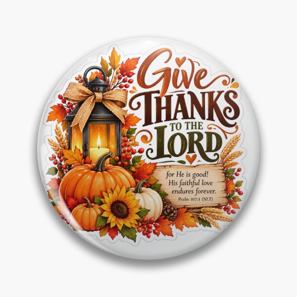 Item preview, Give thanks to the LORD! designed and sold by fribabywonder.