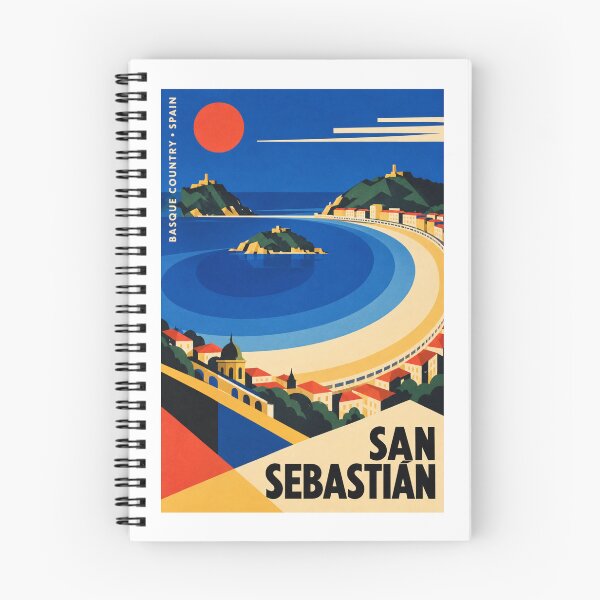 Item preview, San Sebastian - Spain designed and sold by GoodOldVintage.