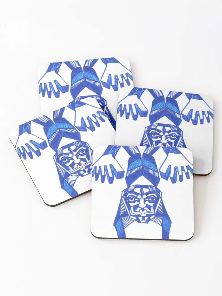 Thumbnail 1 of 5, Coasters (Set of 4), Upside down designed and sold by RanKam.