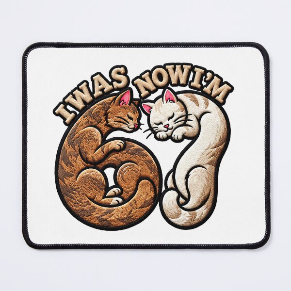 Item preview, I Was 6 Now I'm 7 Funny Kittens 7 Years Old Birthday designed and sold by ArtDesignTp.