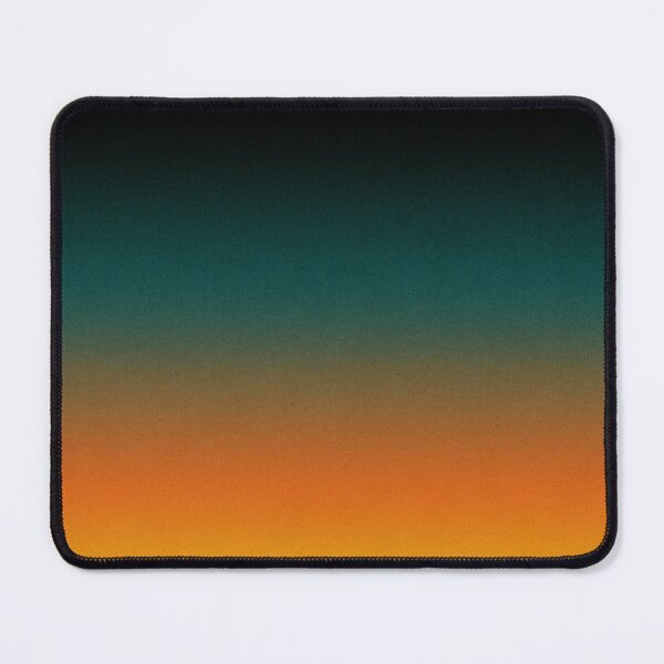 Item preview, Teal to Burnt Orange Sunset Gradient Abstract designed and sold by Mindful Wall Art Studio.